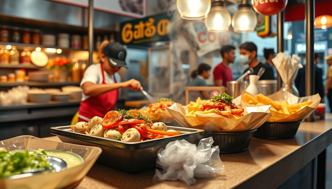 Comforting family dinner served at home